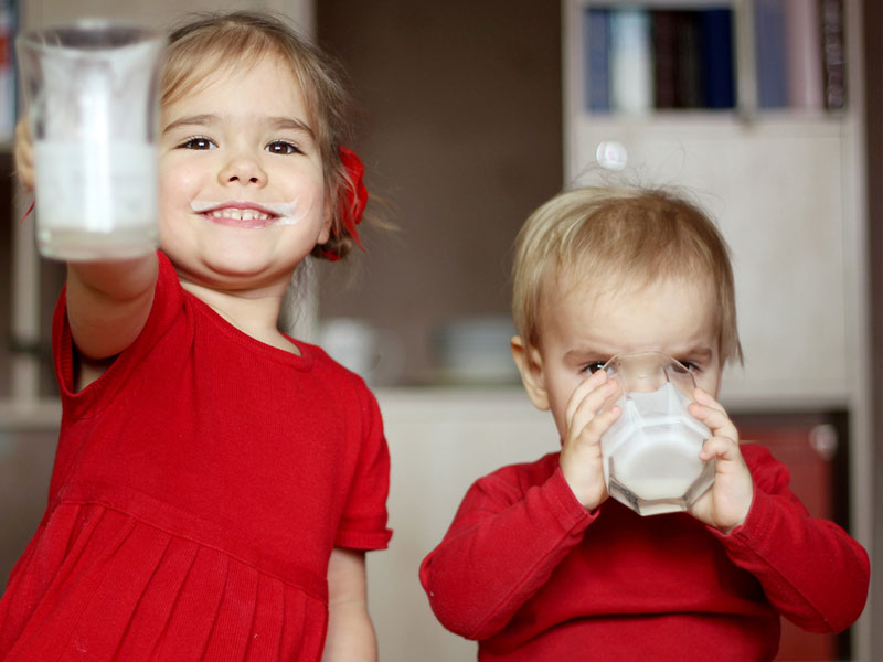 مصرف شیر برای کودکان