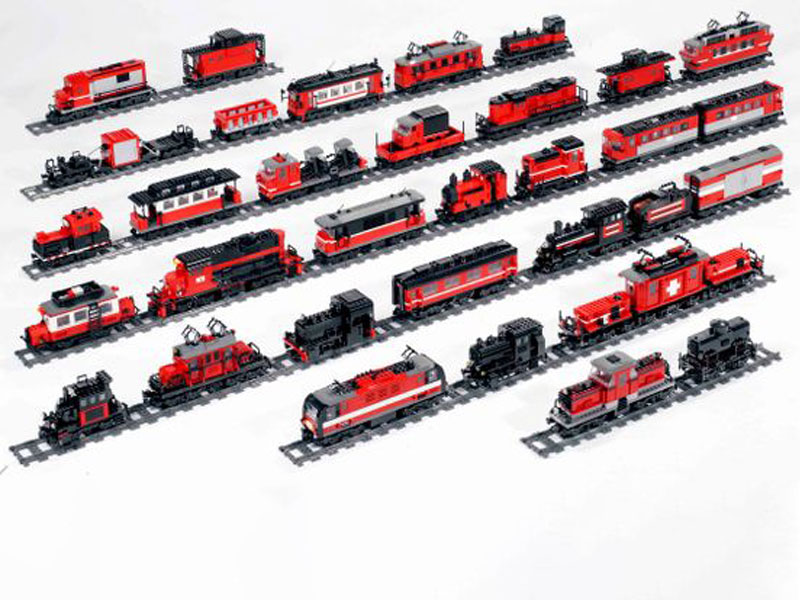 قطارهای ساخته شده با لگو