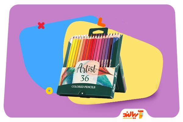 مداد رنگی 36 رنگ آریا آرتیست