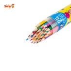 مداد رنگی 24 رنگ آریا مدل استوانه‌ای