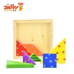 تانگو چوبی پیکاردو طرح مربع