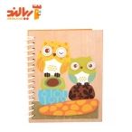 دفترچه سیمی پیکاردو طرح جغد و پرنده