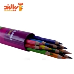 مداد رنگی 12 رنگ پیکاسو استوانه ای