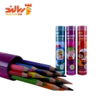 مداد رنگی 12 رنگ پیکاسو استوانه ای