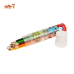 مداد رنگی 12 رنگ استوانه ای توتو