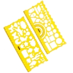 شابلون  ژله ای هندسی و حیوانات توتو