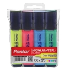ماژیک هایلایتر ۴ عددی پنتر مدل کلاسیک CH511