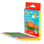 مداد رنگی 12 رنگ آریا مدل کوتاه