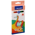 مداد رنگی 12 رنگ پیکاسو جعبه مقوایی