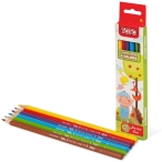 مداد رنگی 6 رنگ مقوایی توتو