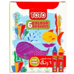 کرایون 6 رنگ توتو