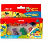 پاستل دایناسوری 8 رنگ آریا