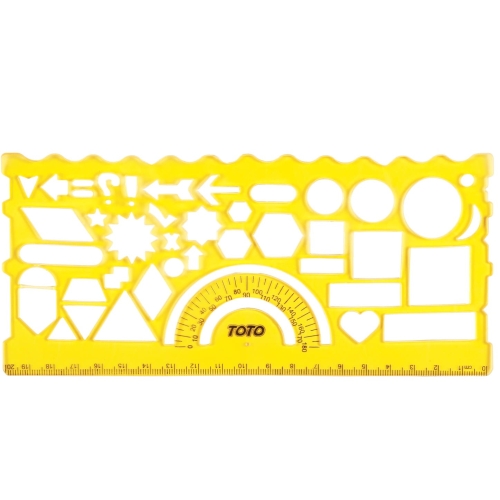 شابلون ژله ای هندسی و حیوانات توتو