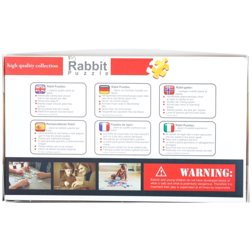 پازل 150 تکه ربیت طرح دختر کفشدوزکی Rabbit Miraculous