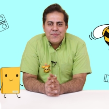 کاردستی با مازیار: آموزش ساخت زنبور عسل با مقوا