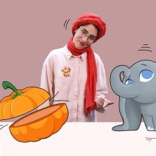 قصه با ریحان: داستان کدو قلقله زن