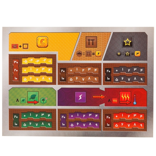 بازی فکری ترافورمینگ مارس - terraforming mars