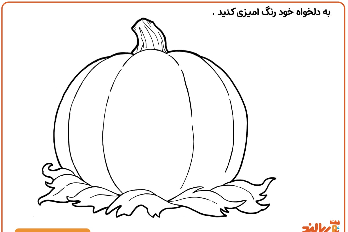 کدو تنبل بزرگ پاییزی