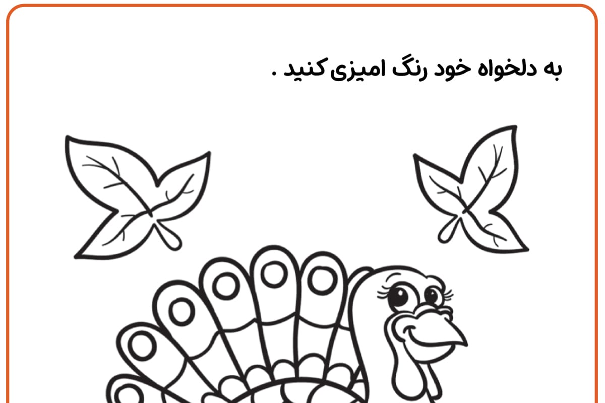 رنگ آمیزی بوقلمون ناز