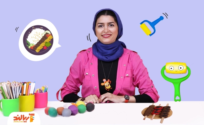 خلاقیت با شیرین: ساخت کباب خمیری