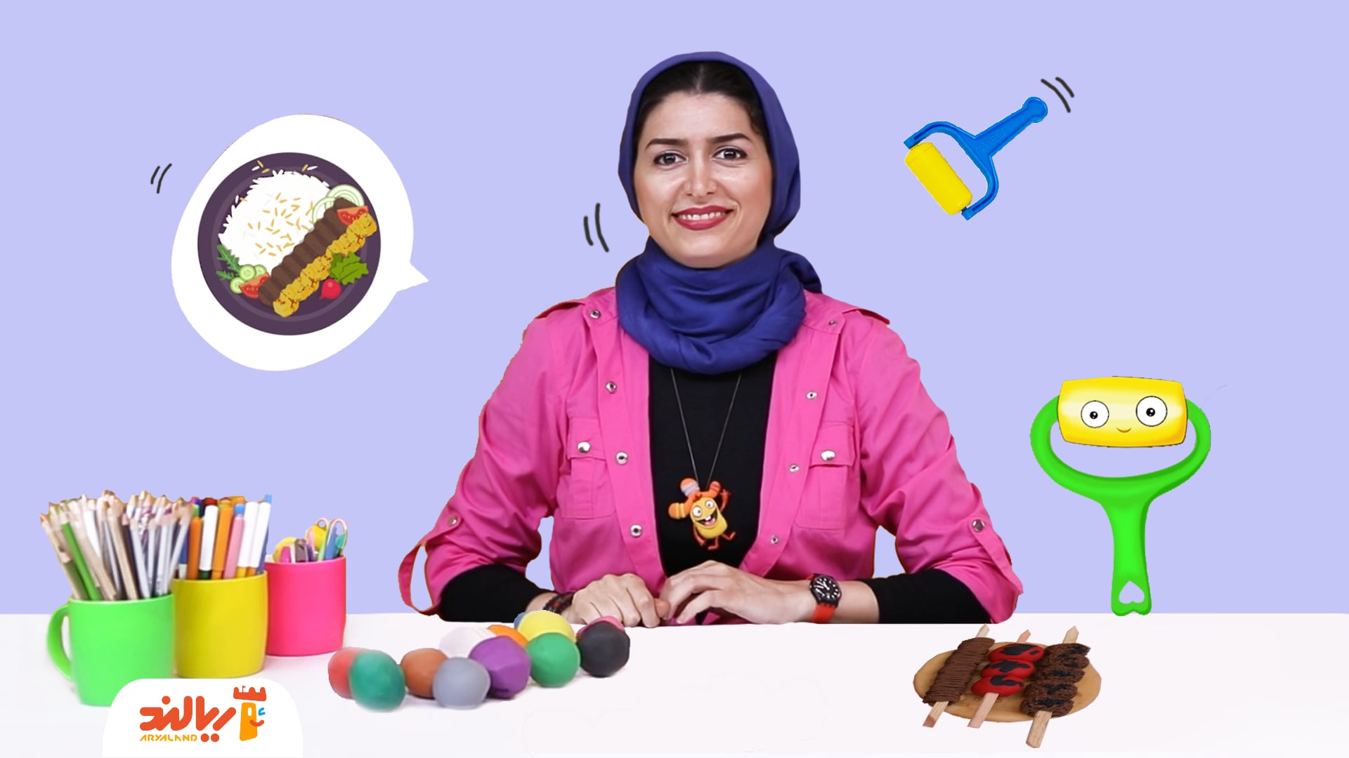 خلاقیت با شیرین: ساخت کباب خمیری