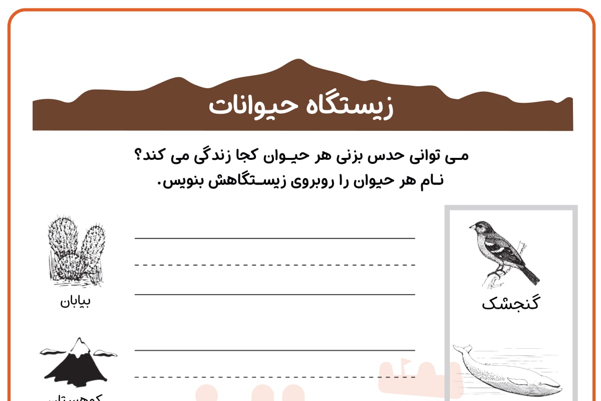 محل زیست حیوانات