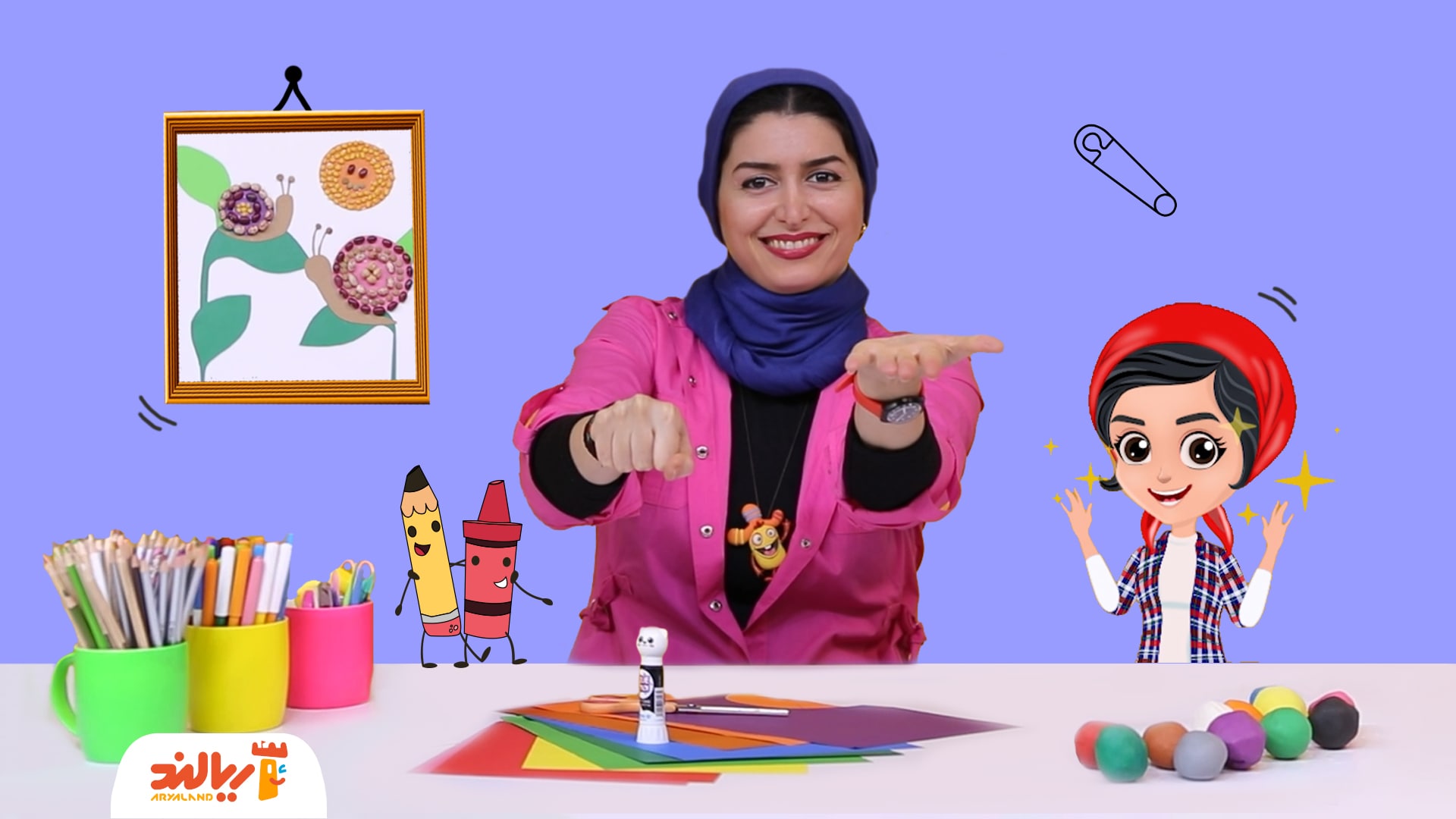 خلاقیت با شیرین:کاردستی با حبوبات