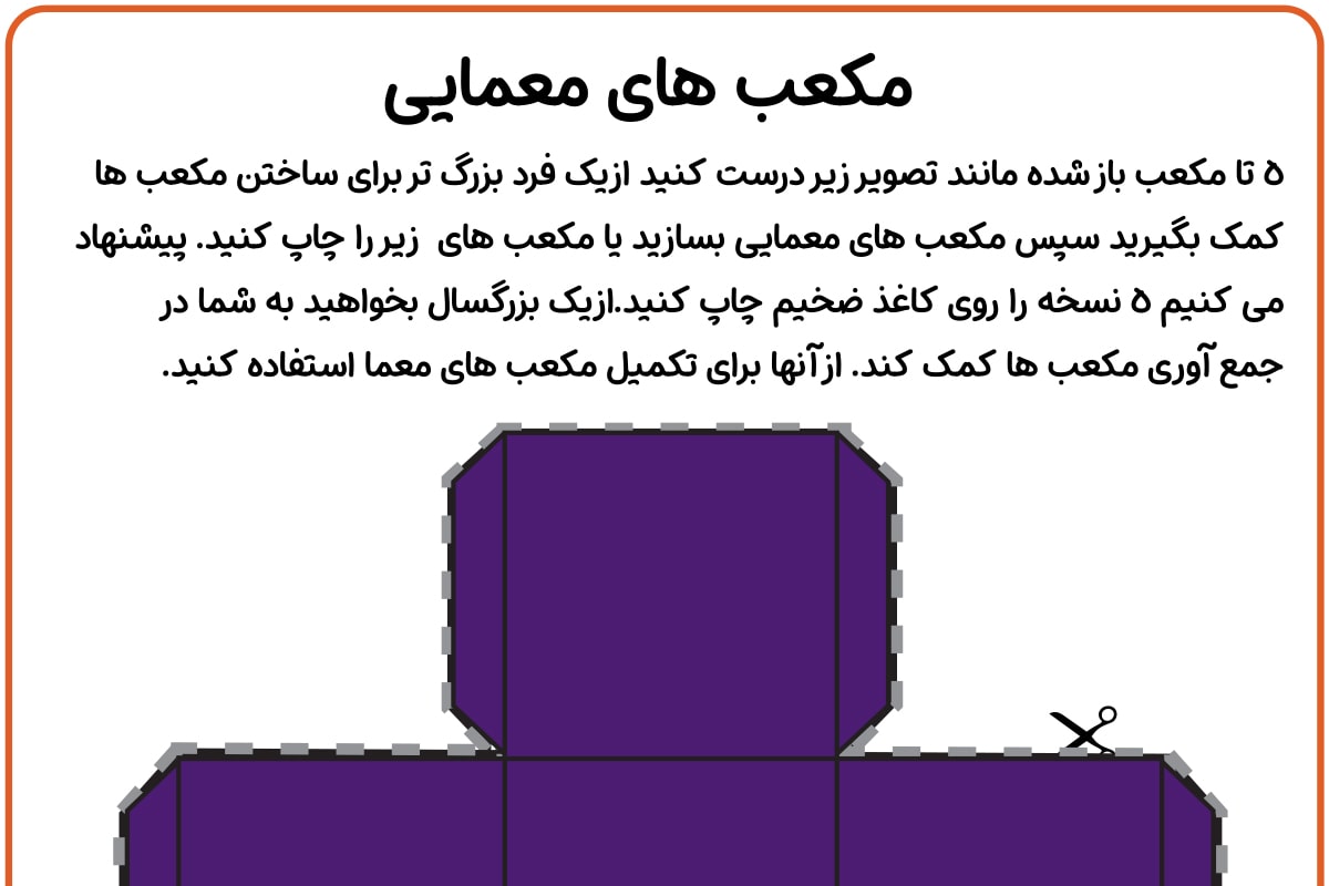 ساخت مکعب های مستطیلی