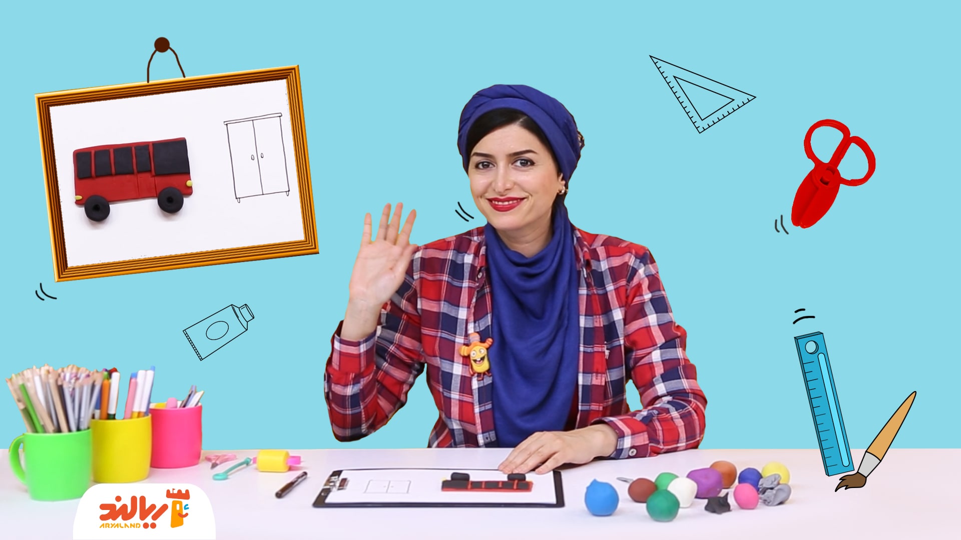 ریاضی با شیرین: آموزش شکل مستطیل