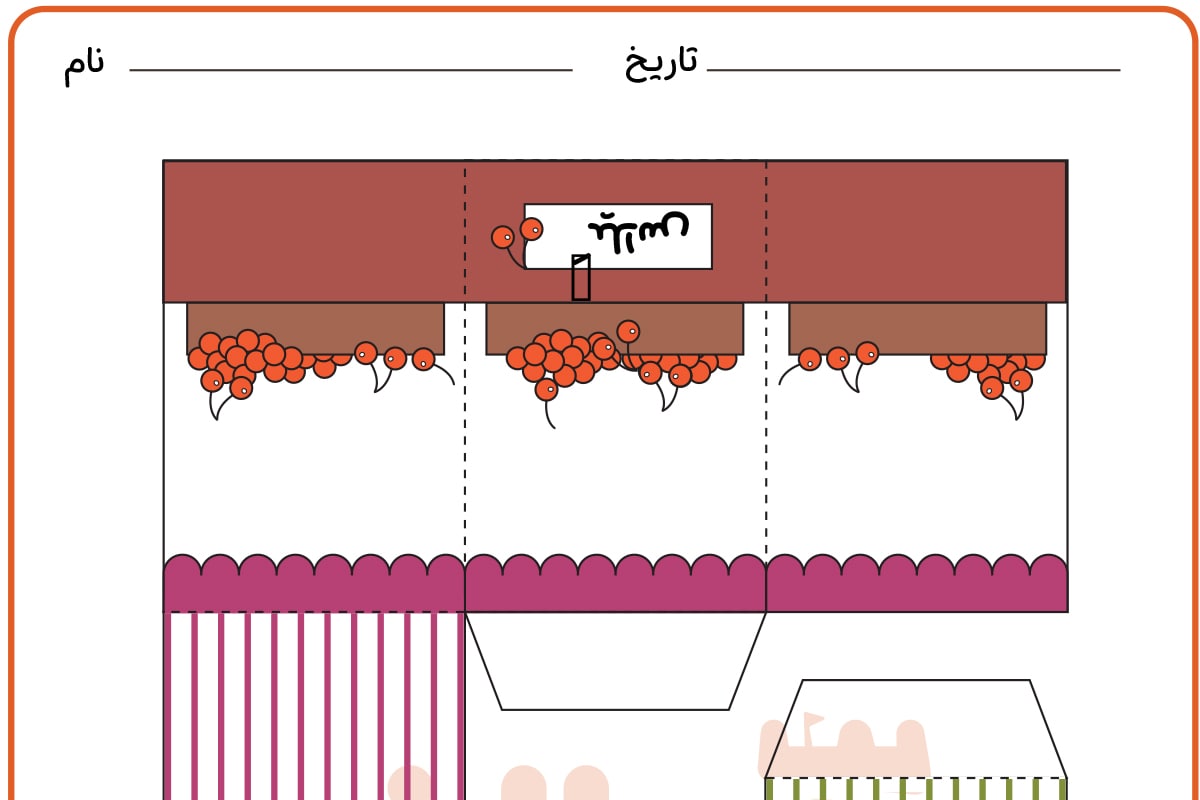 کاردستی میوه فروشی 1