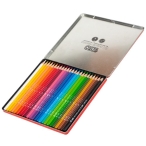 مداد رنگی 24 رنگ فلزی تخت توتو