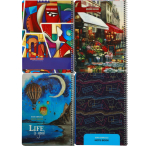 دفتر مشق 50 برگ کلاسیک سیمی