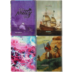 دفتر مشق 50 برگ کلاسیک سیمی