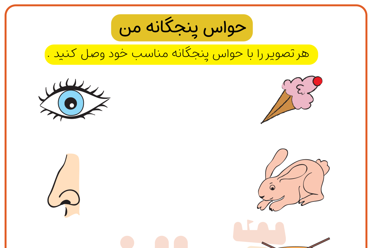 استفاده از حواس پنجگانه