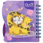 نوت بوک و دفترچه یادداشت فانتزی 10 × 10 طرح زرافه کوچولو