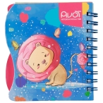 نوت بوک و دفترچه یادداشت فانتزی 10 × 10 طرح شیر کوچولو