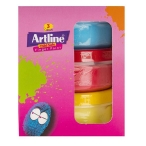 رنگ انگشتی ٣ رنگ آرت لاین