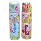مداد ٢۴ رنگ استوانه ای آرت لاین