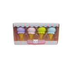 پاک کن فانتزی بسته 4 عددی طرح بستنی قیفی