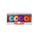 پاک کن فانتزی بسته 4 عددی طرح دونات