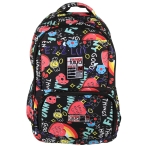 کوله پشتی شمعی طرح نوشته دار