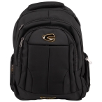 کوله پشتی وسط چاکدار کاور دار مشکی