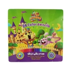 مداد رنگی 24 رنگ ارژنگ مدل فلزی