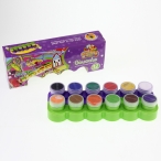 گواش 12 رنگ ارژنگ پازلی