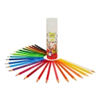 مداد رنگی 24 رنگ استوانه ای توتو