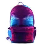 کوله پشتی ریزو مخمل طرح کهکشان