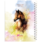 دفتر سیمی 80 برگ فانتزی کودکانه