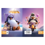 دفتر نقاشی 32 برگ منگنه ای لوکی