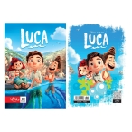 دفتر چسبی 80 برگ فانتزی لوکی