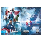 دفتر چسبی 80 برگ فانتزی لوکی